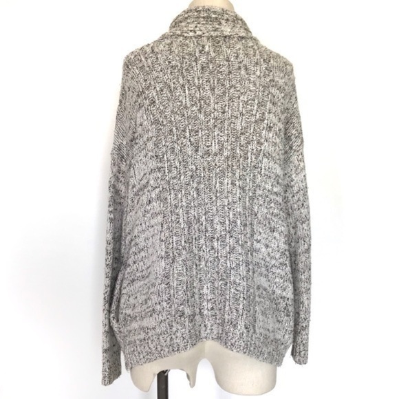 Lou & Grey Sweater Marled Thread Cardigan Size Medium